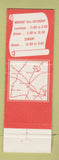 Matchbook Cover - Mill Race Holland Bucks County PA