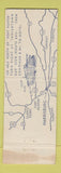 Matchbook Cover - Hotel Blue Mountain Harrisburg PA WEAR