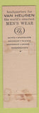 Matchbook Cover - Van Heusen Men's Clothes Boussum's Schuylkill PA