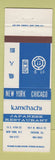 Matchbook Cover - Kamehachi Japanese Restaurant New York City Chicago