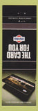 Matchbook Cover - Irving oil gas Card