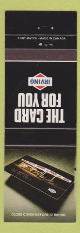 Matchbook Cover - Irving oil gas Card