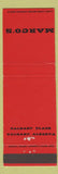 Matchbook Cover - Marco's Calgary AB