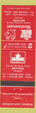 Matchbook Cover - Hungry Bear Restaurant Arthur ON