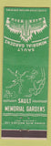 Matchbook Cover - Sault Memorial Gardens Sault Ste Marie ON girlie