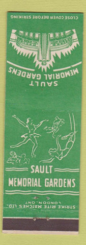 Matchbook Cover - Sault Memorial Gardens Sault Ste Marie ON girlie