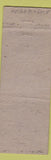 Matchbook Cover - Narragansett Inn RI WEAR