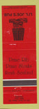 Matchbook Cover - Lil Joe's Pub Bath OH