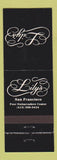 Matchbook Cover - Lily's San Francisco CA