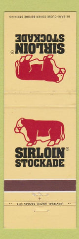 Matchbook Cover - Sirloin Stockade Oklahoma City OK CHAIN