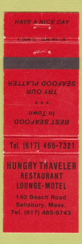 Matchbook Cover - Hungry Traveler Restaurant Salisbury MA