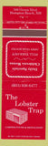 Matchbook Cover - Lobster Trap Hampton Beach NH