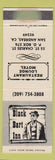 Matchbook Cover - Black Bart Inn San Andreas CA WEAR