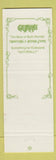 Matchbook Cover - Gemini Restaurant Denver Colorado girlie