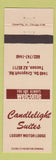Matchbook Cover - Candlelight Suites Tucson AZ