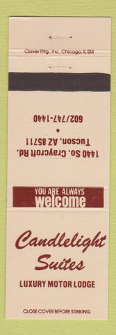 Matchbook Cover - Candlelight Suites Tucson AZ