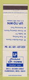 Matchbook Cover - Clarksdale Up Town Motor Inn Clarksdale MS WEAR