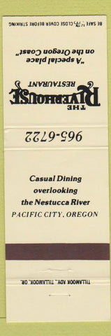 Matchbook Cover - Riverhouse Restaurant Pacific City OR