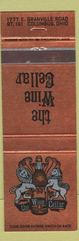 Matchbook Cover - Wine Cellar Columbus OH