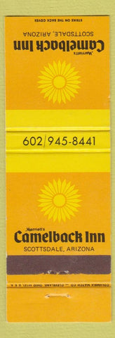 Matchbook Cover - Marriott's Camelback Inn Scottsdale AZ