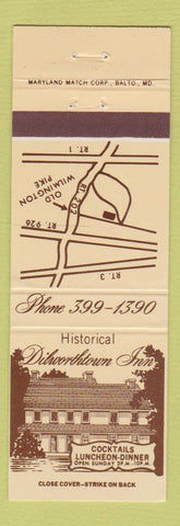 Matchbook Cover - Dilworthtown Restaurant  West Chester PA