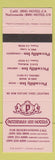 Matchbook Cover - Piccadilly Inn Hotels Fresno CA