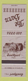 Matchbook Cover - The Barn Southport PE
