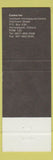 Matchbook Cover - Centre Inn Hornepayne ON