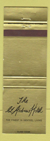 Matchbook Cover - St Andrew Hotel