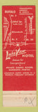 Matchbook Cover - Lake View Hotel Wanakah NY WEAR