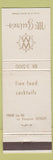 Matchbook Cover - McGuire's Detroit MI WEAR
