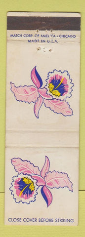 Matchbook Cover - Carlton Hotel Washington DC orchid WEAR