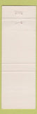 Matchbook Cover - Charbonneau's Restaurant Pinconning West Branch Oscoda MI