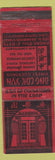 Matchbook Cover - Ong Lok Yun Chicago IL Chinese WEAR