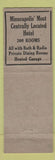 Matchbook Cover - Hotel Dyckman Minneapolis MN