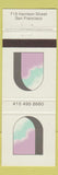 Matchbook Cover - San Francisco CA Restaurant? Club?