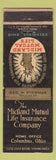 Matchbook Cover - Midland Mutual Life Insurance Columbus OH