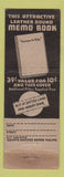 Matchbook Cover - Midland Mutual Life Insurance Columbus OH