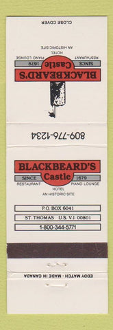 Matchbook Cover - Blackbeard's Castle St Thomas Virgin Islands