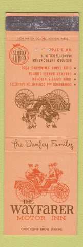 Matchbook Cover - Wayfarer Motor Inn Manchchester NH WEAR