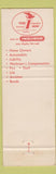 Matchbook Cover - Joe Matthews Insurance Millington TN
