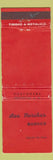 Matchbook Cover - Las Parches Garden Lloret de Mar Spain? WEAR