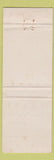 Matchbook Cover - Las Parches Garden Lloret de Mar Spain? WEAR