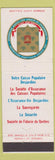 Matchbook Cover - Les Caisses Populaires Desjardines QC