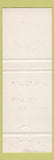 Matchbook Cover Frontier Real Estate Insurance Osoyoos BC May Clark