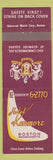 Matchbook Cover - Hotel Kenmore Boston MA