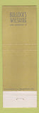 Matchbook Cover - Bullock's Wilshire Los Angeles CA