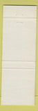 Matchbook Cover - Fishers Pier 4 Bar Hamilton ON GREEN WEAR