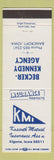 Matchbook Cover - Becker Kennedy Insurance Kossuth Algona Bancroft IA