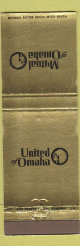 Matchbook Cover - United of Omaha Insurance NE
